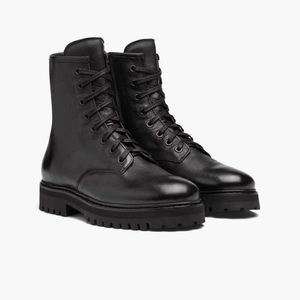 Thursday Black Combat Boots - Women’s